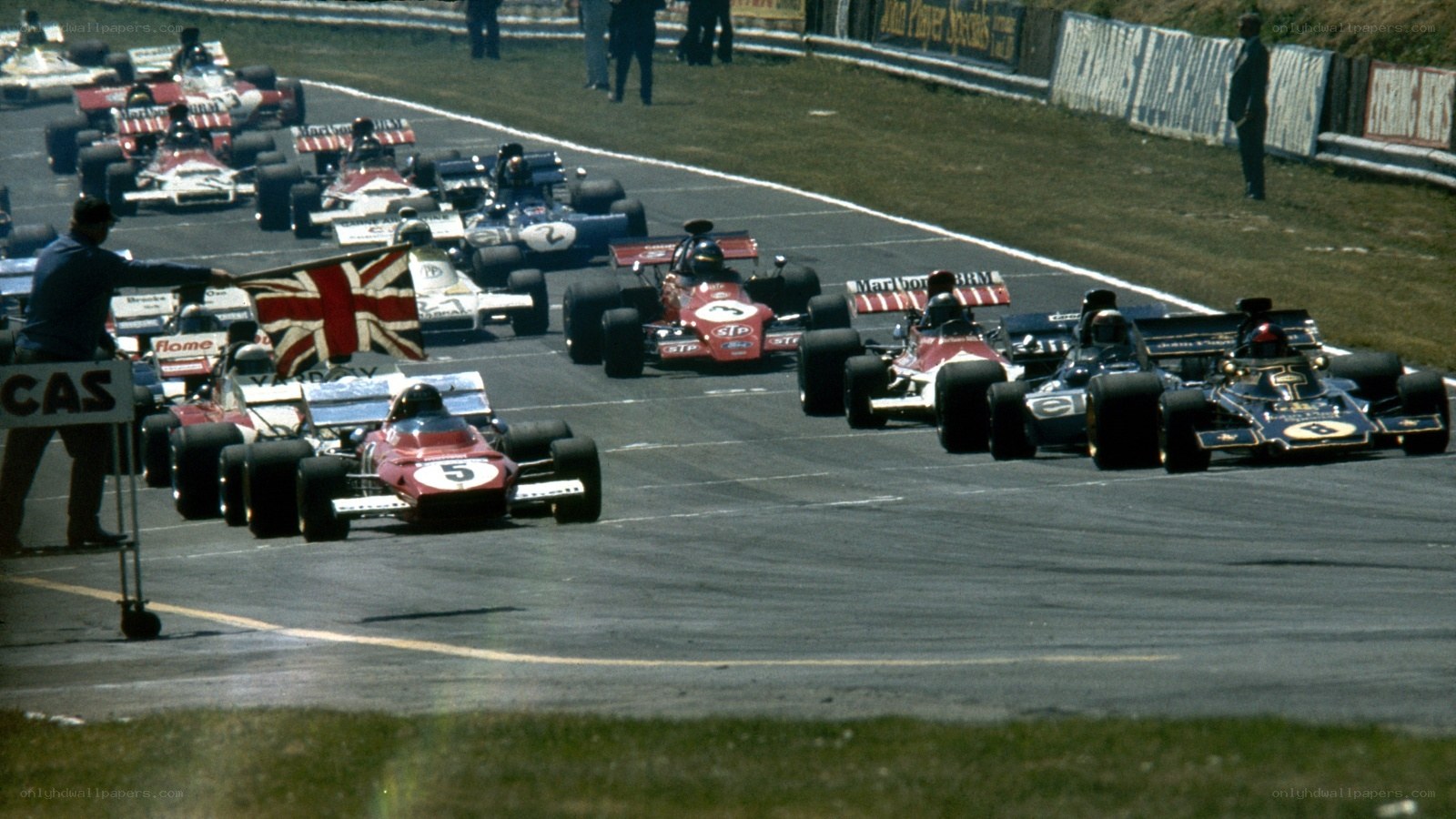 Formula One race at Silverstone