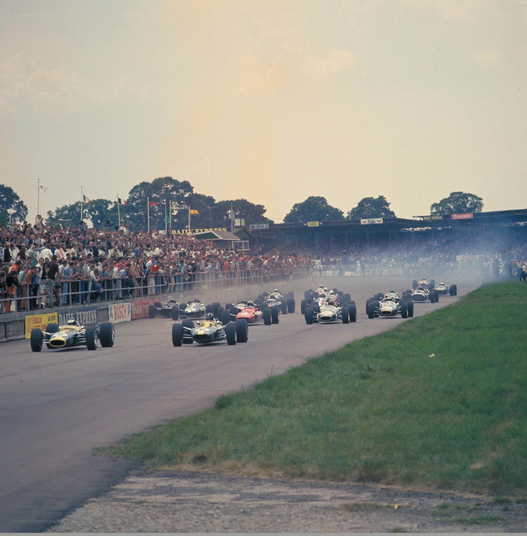 Formula One race at Silverstone