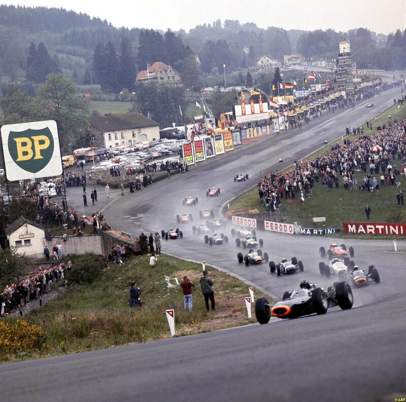 Formula One race at Spa-Francorchamps