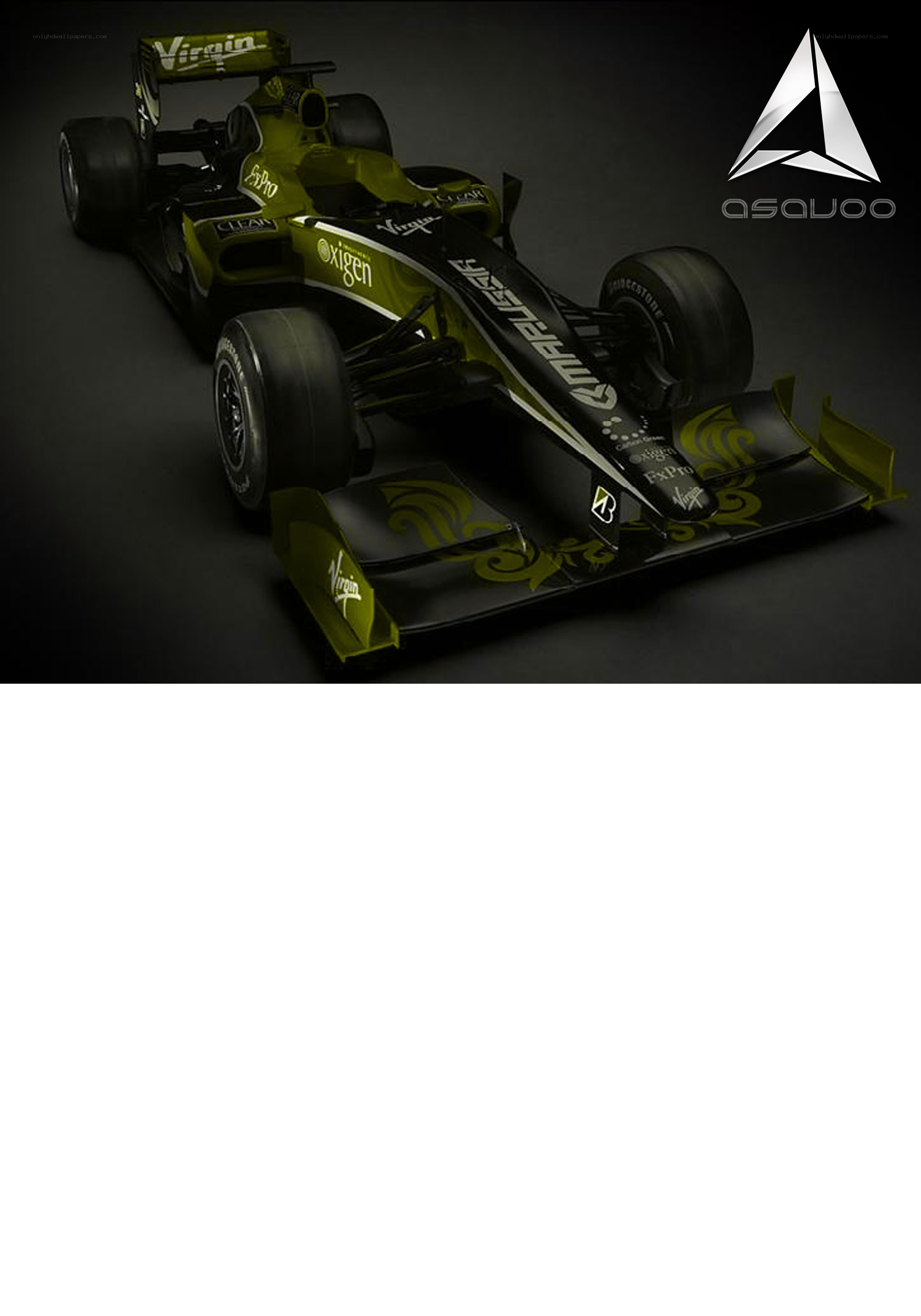 Formula One race car