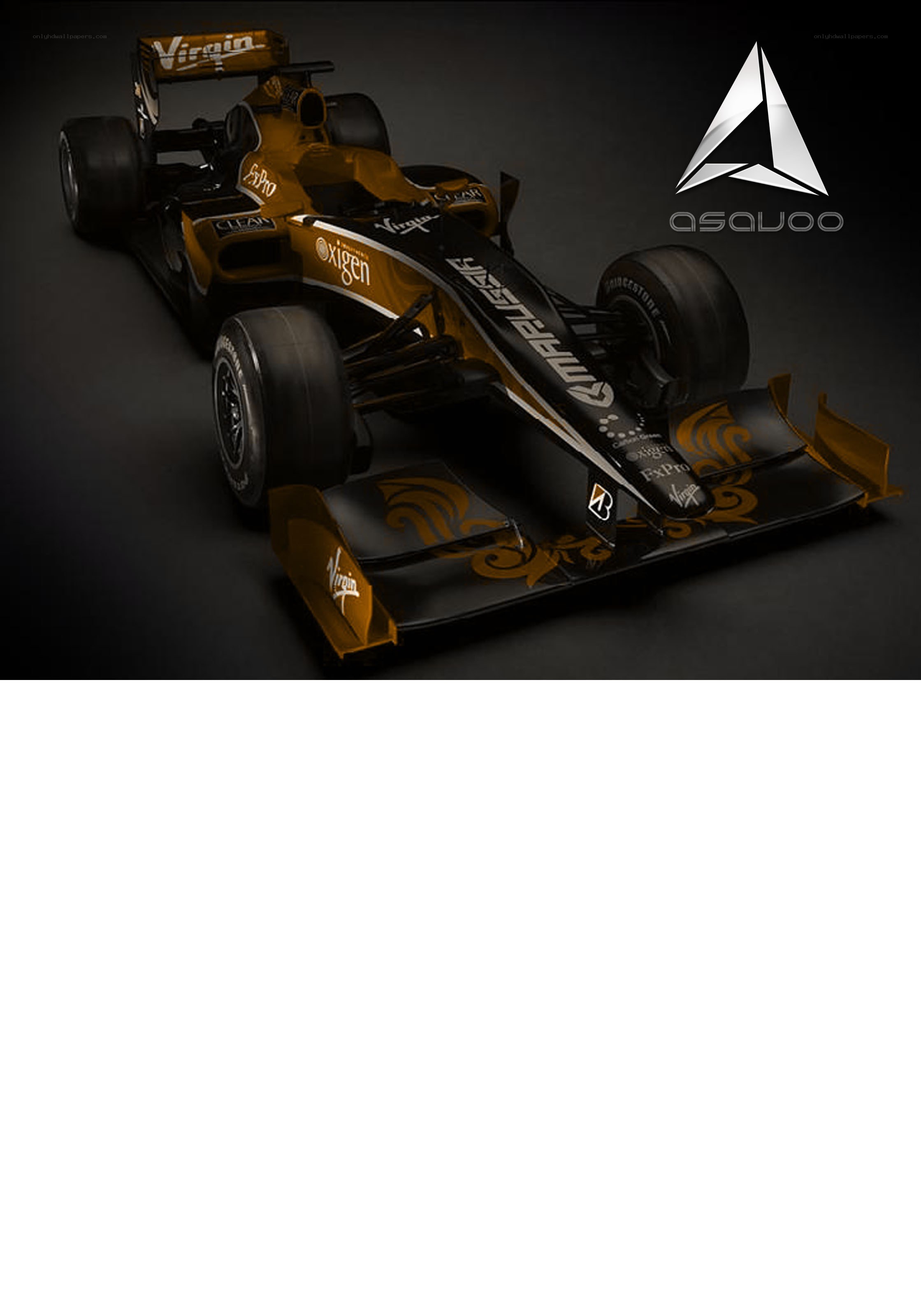 Formula One race car