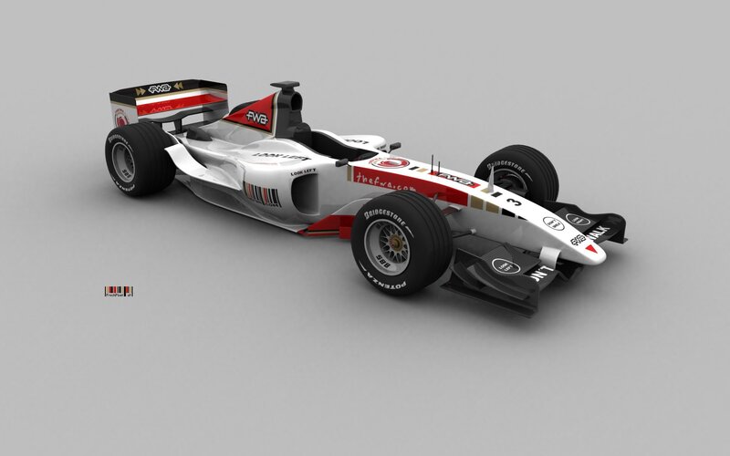 Formula One race car