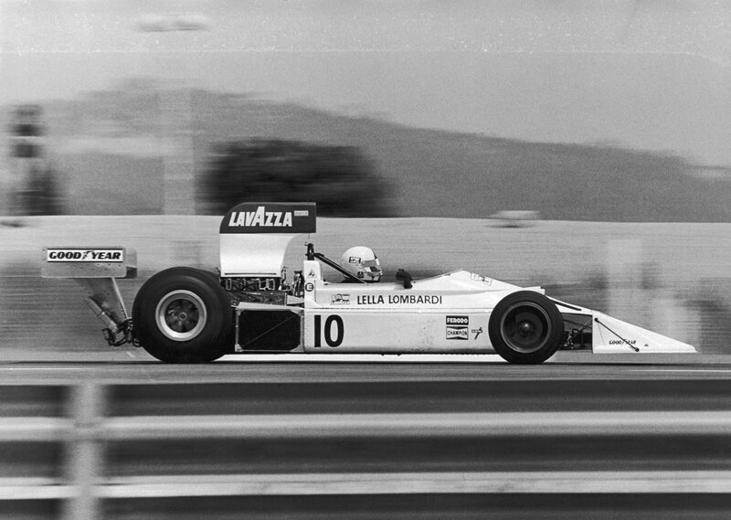 Formula One race car in action