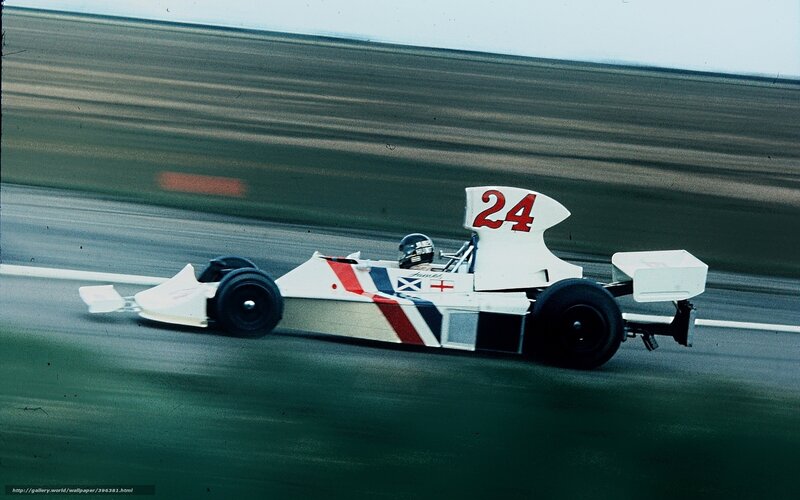Formula One race car in action