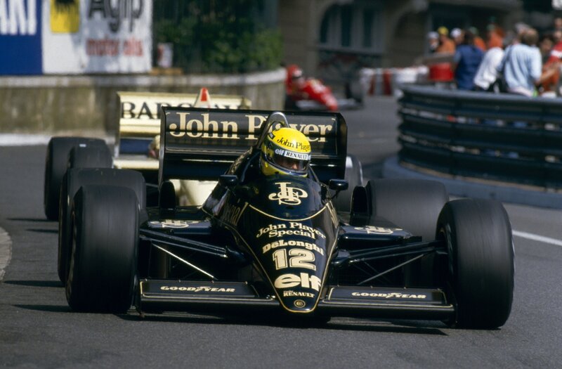 Formula One race car on track