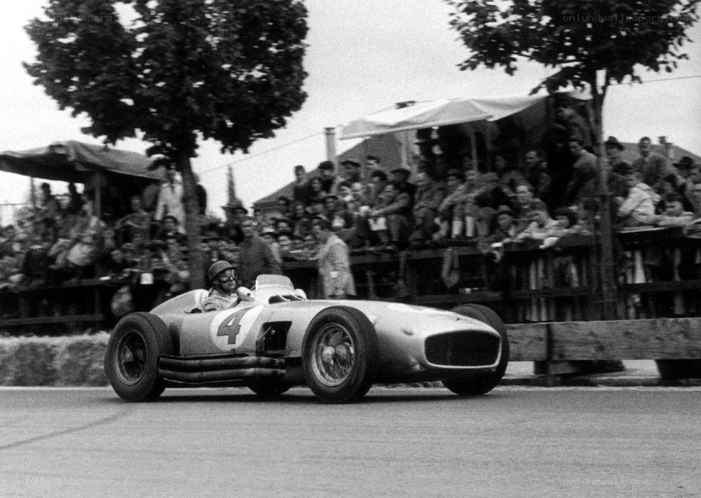 Formula One race car on track
