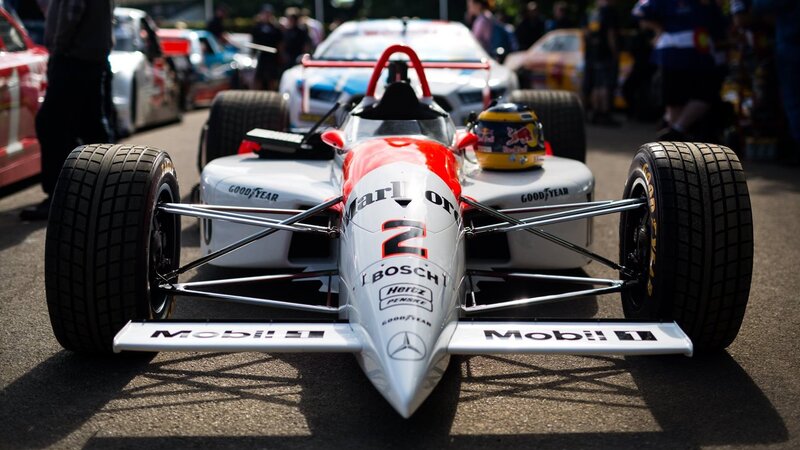 Formula One Race Car — White, Static