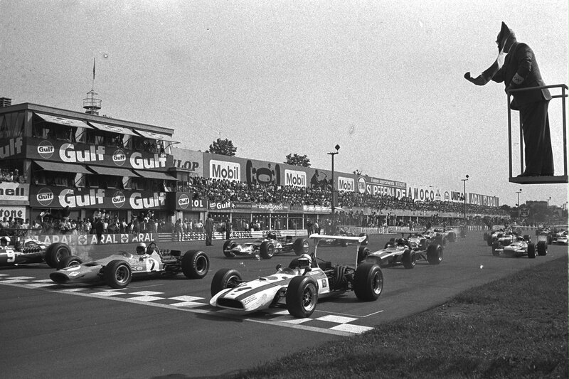 Formula One race start