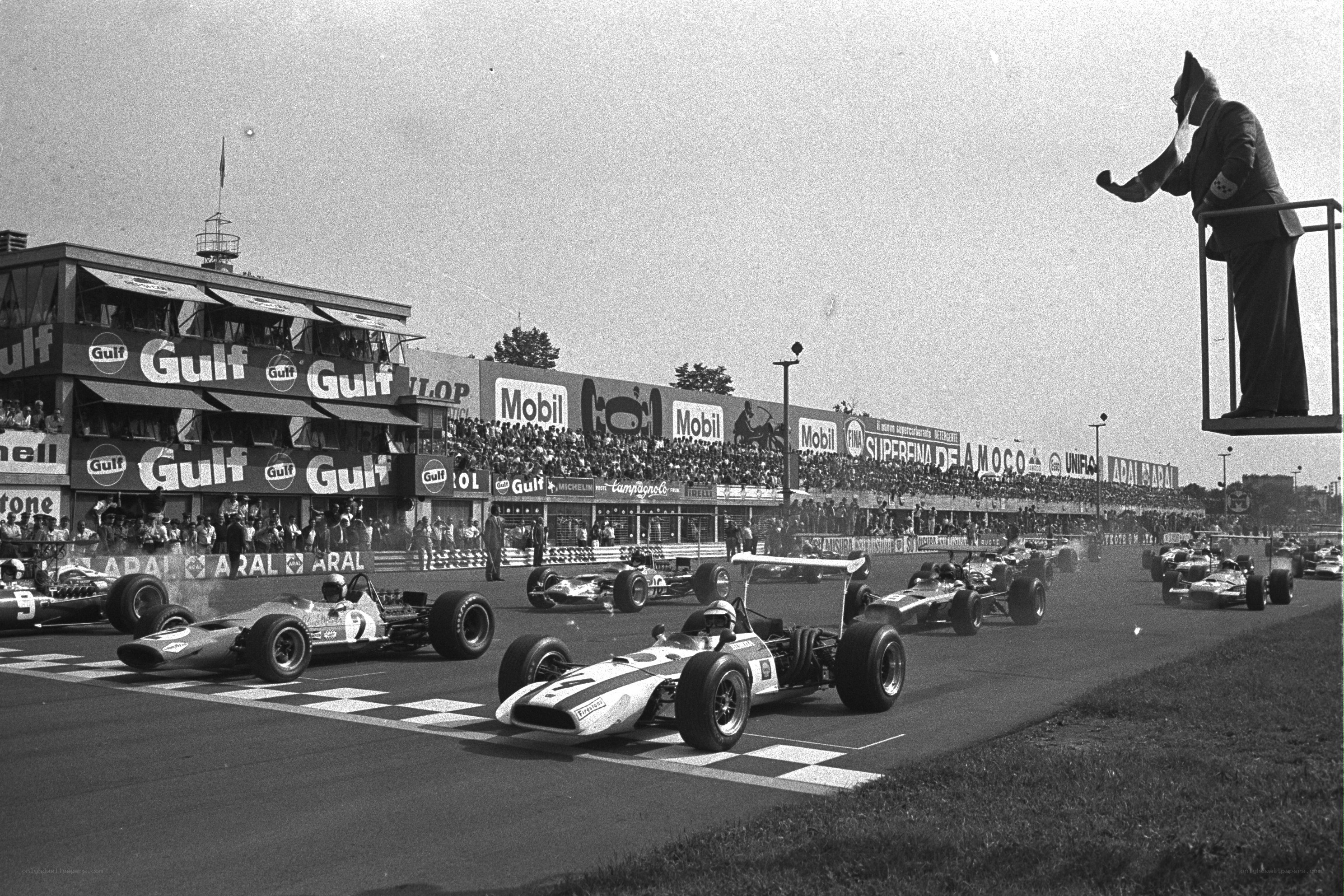 Formula One race start