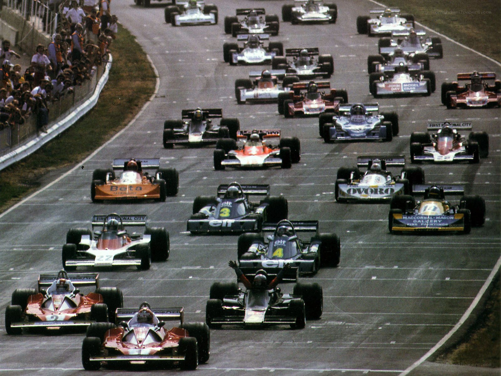 Formula One race start
