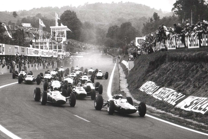 Formula One race start