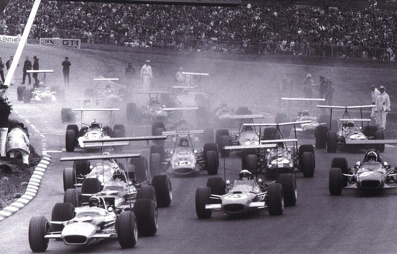 Formula One race start