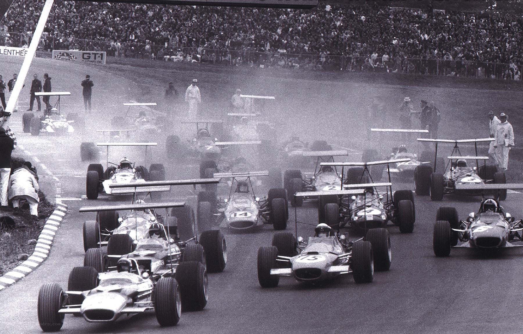 Formula One race start