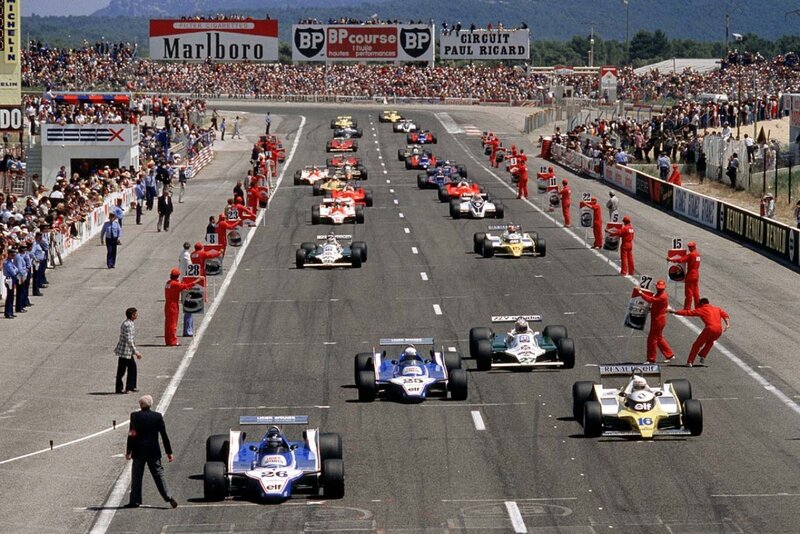 Formula One race start