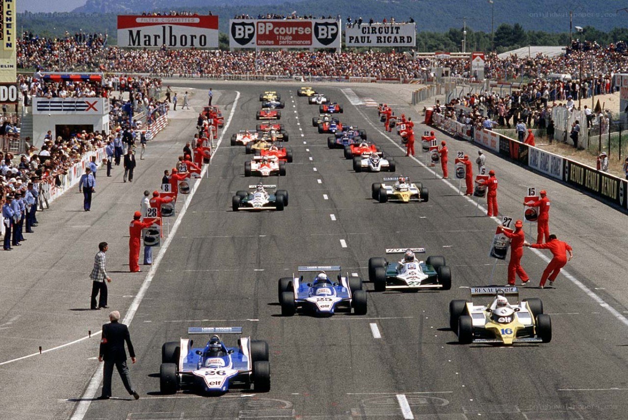 Formula One race start