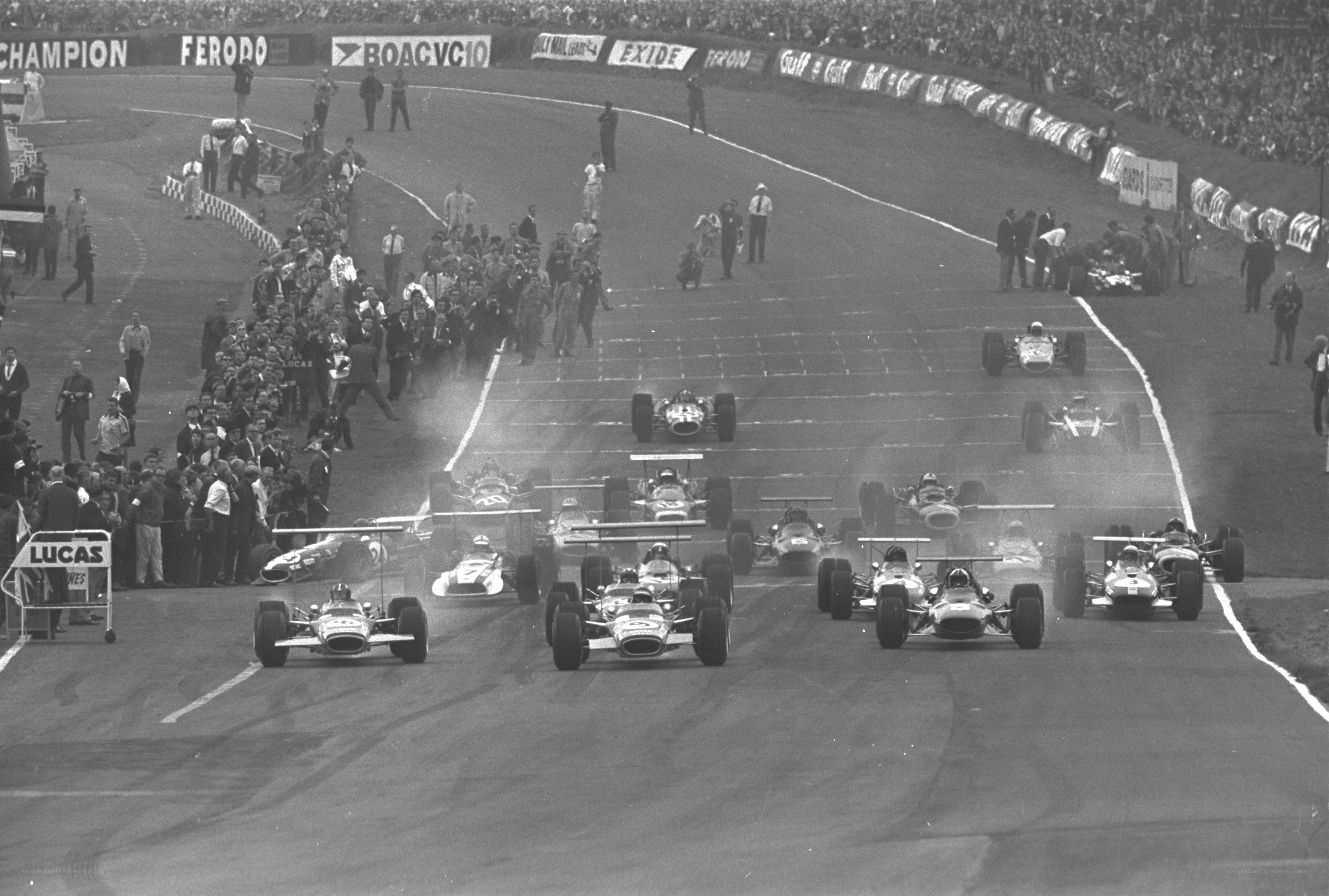 Formula One race start