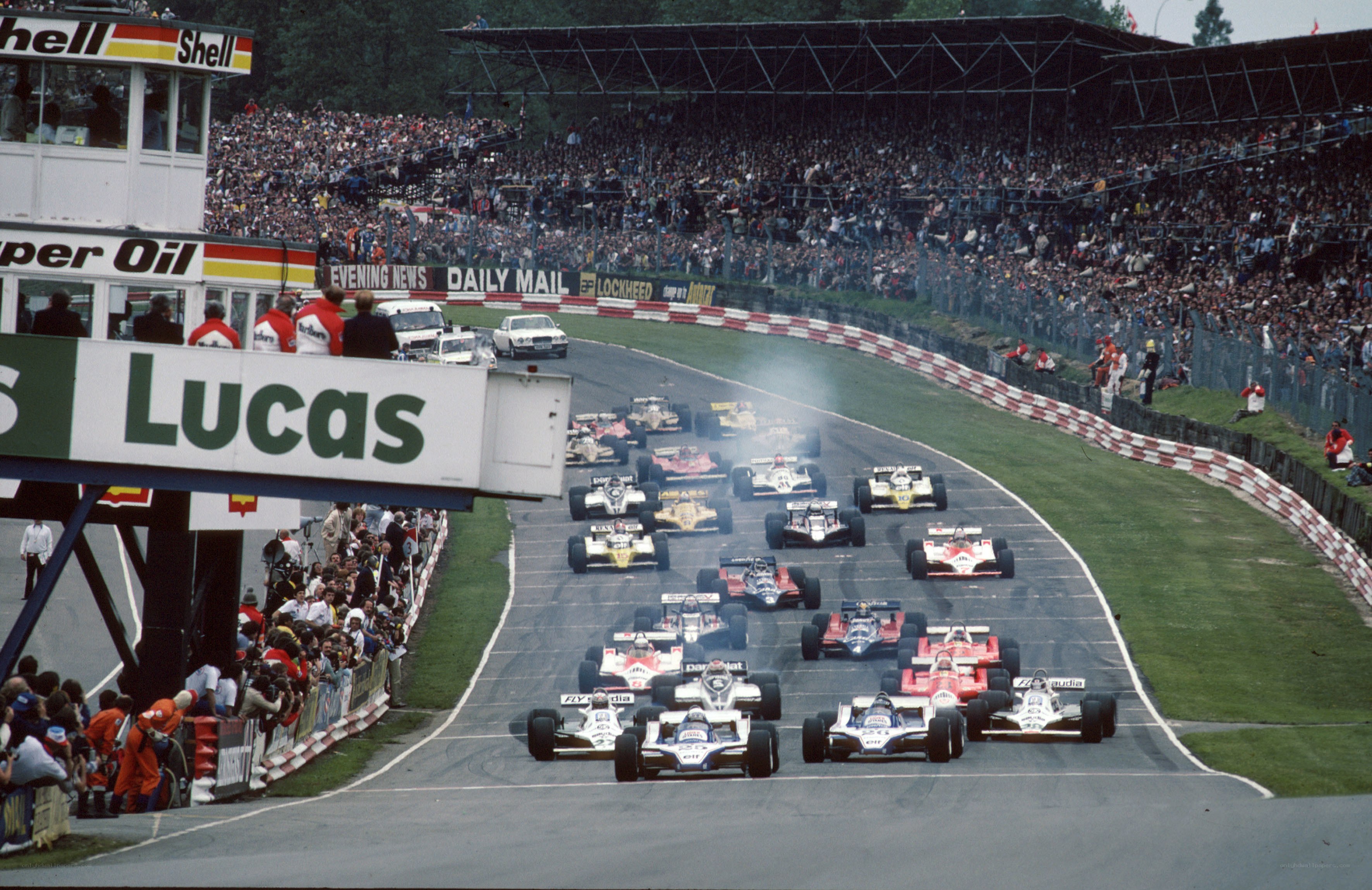 Formula One race start