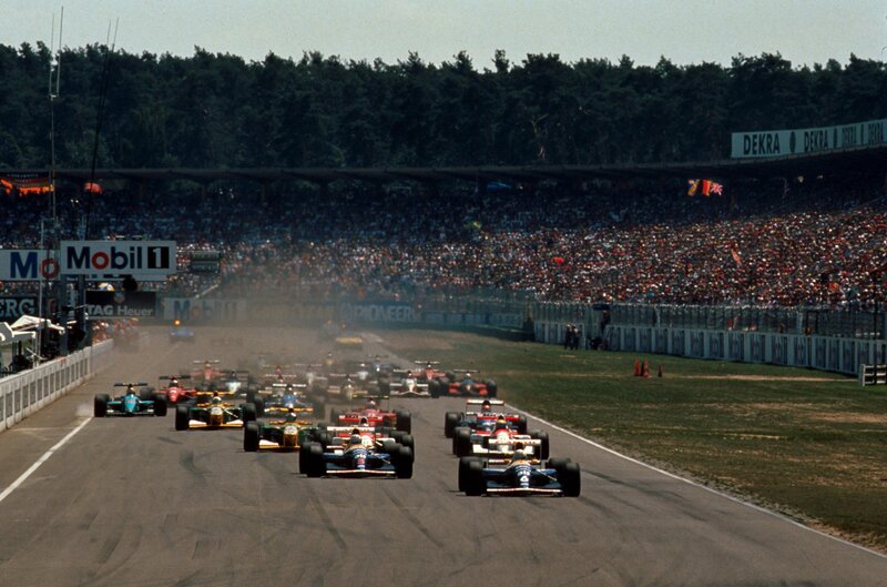Formula One race start