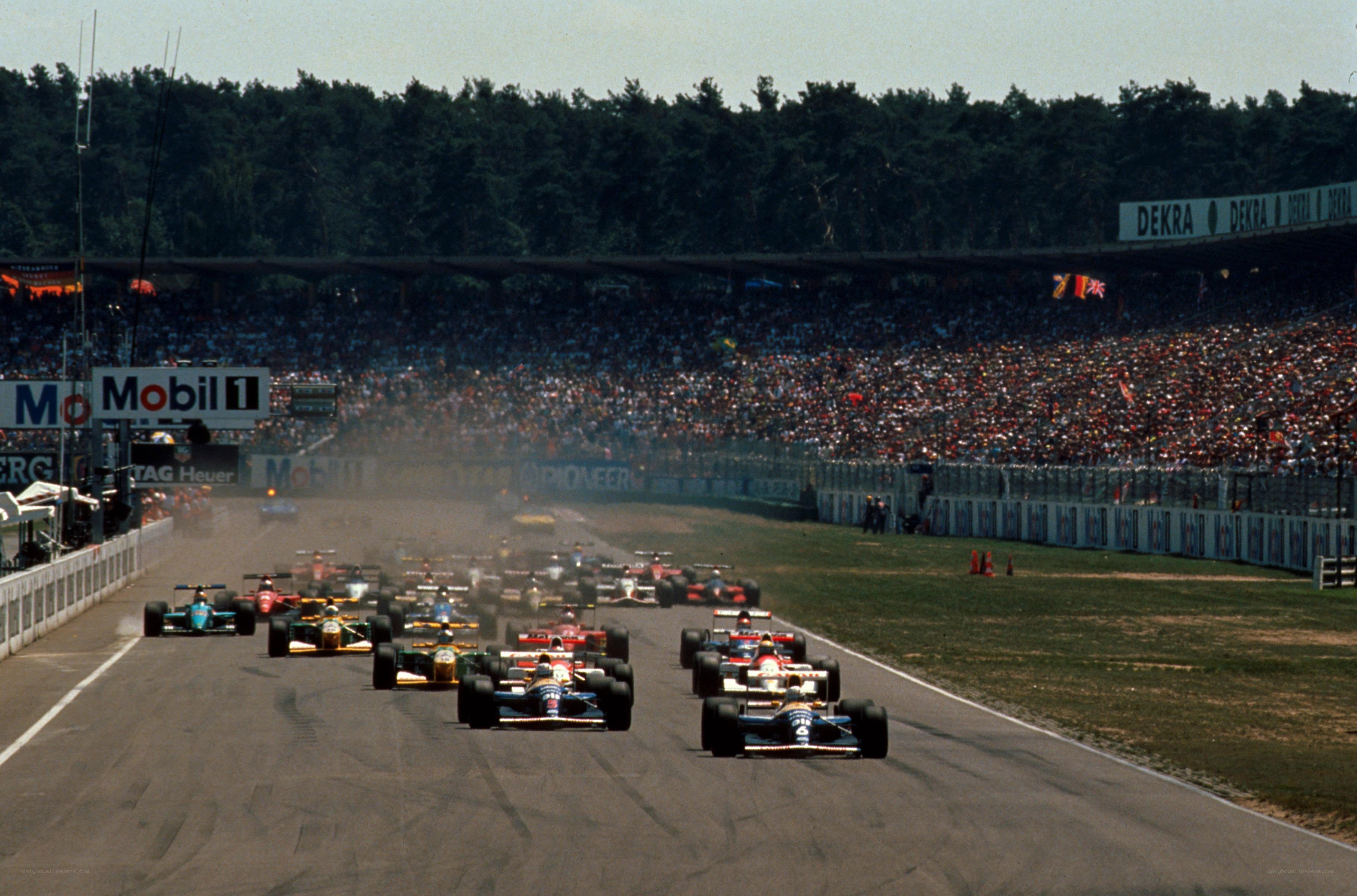 Formula One race start