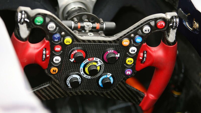 Formula One Steering Wheel — Black