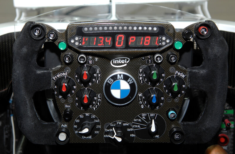 Formula One steering wheel