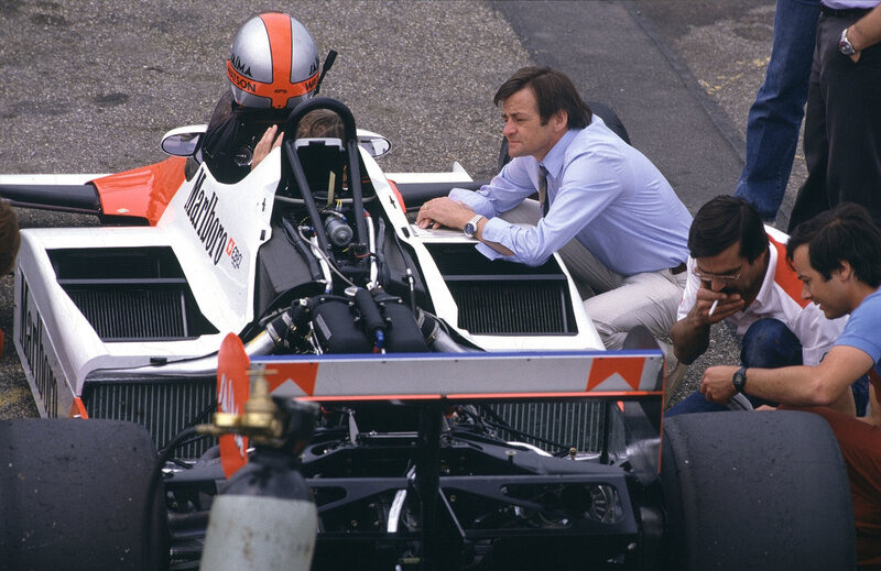 Formula One team meeting