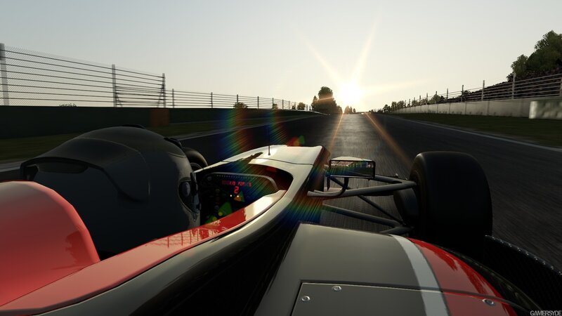 Formula Race Car Cockpit
