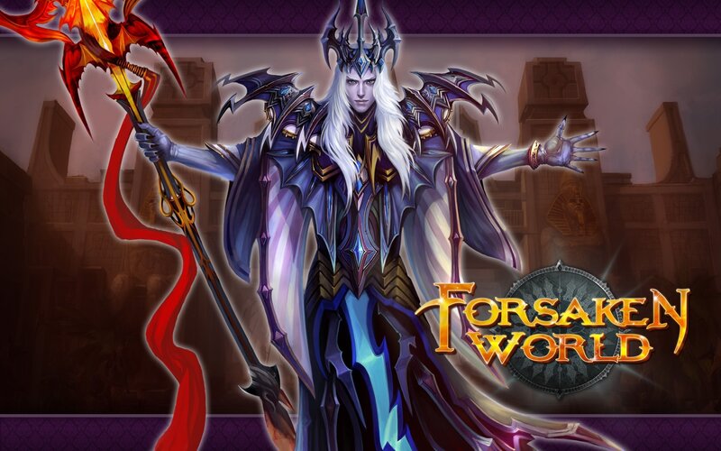 Forsaken World character art