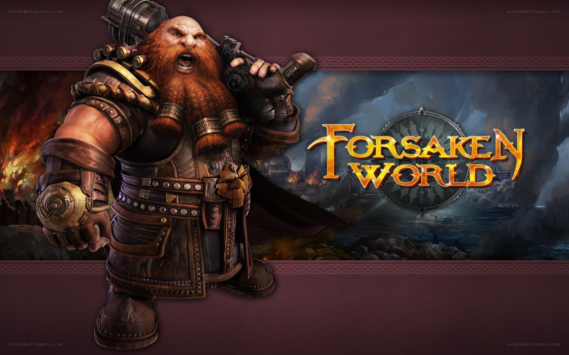 Forsaken World game art
