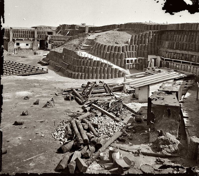 Fort construction site
