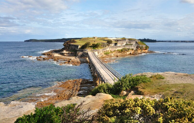 Fort on Coastal Peninsula