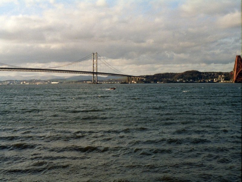 Forth Bridge and river view