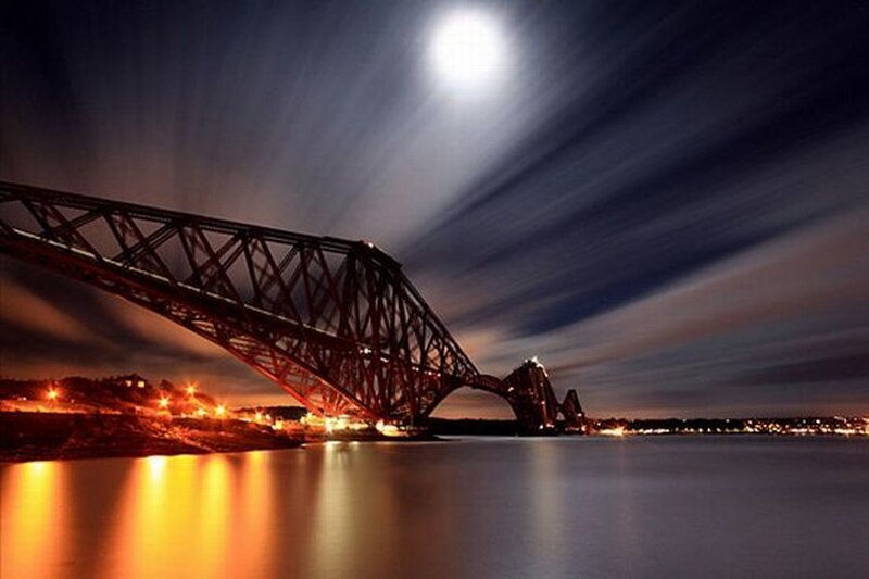 Forth Bridge at Night