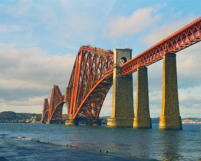 Forth Bridge in Scotland
