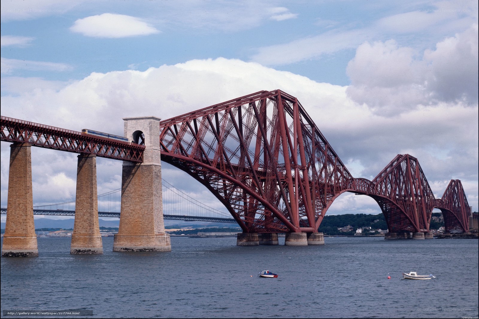 Forth Bridge in Scotland