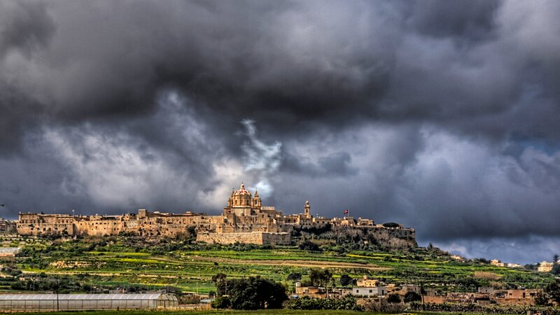 Fortified City on Hill