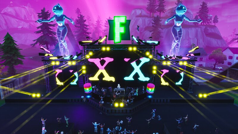 Fortnite Concert Stage