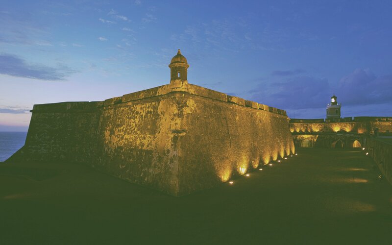 Fortress at Dusk