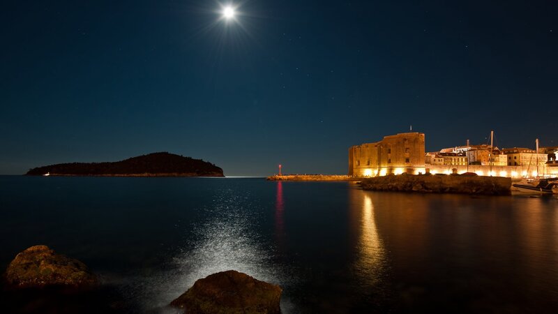 Fortress at Night