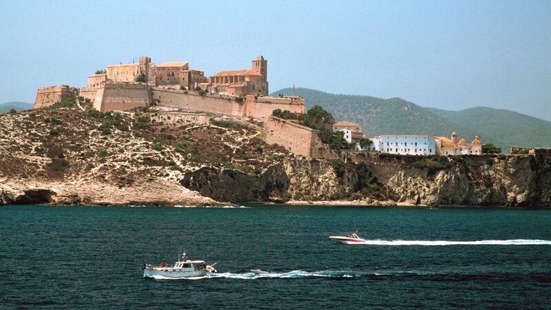 Fortress on a coastal hill