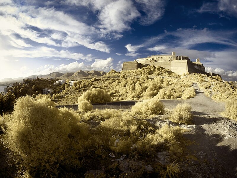 Fortress on a Hill — Blue