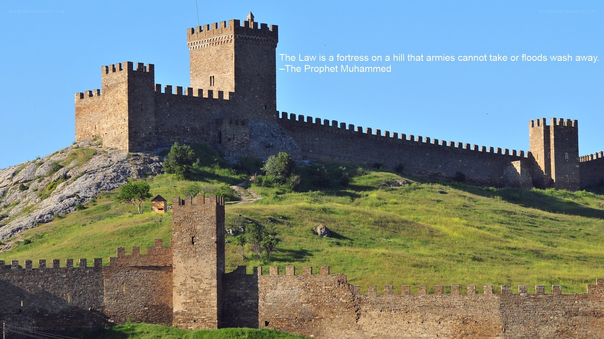 Fortress on a hill