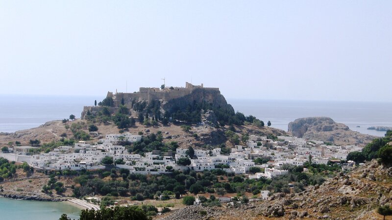 Fortress on Hillside