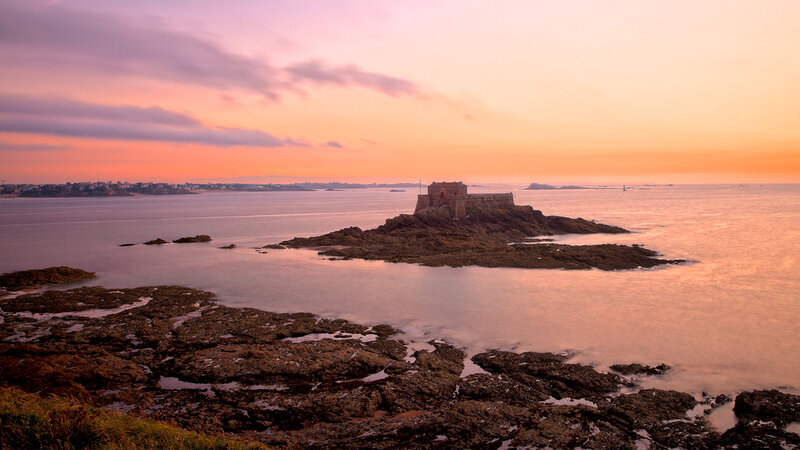 Fortress on Rocky Island — Orange