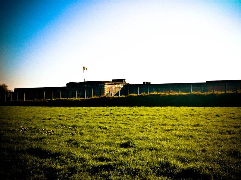 Fortress with Flag