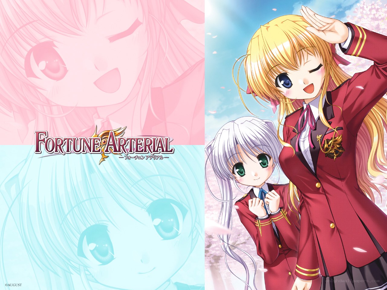 Fortune Arterial anime art