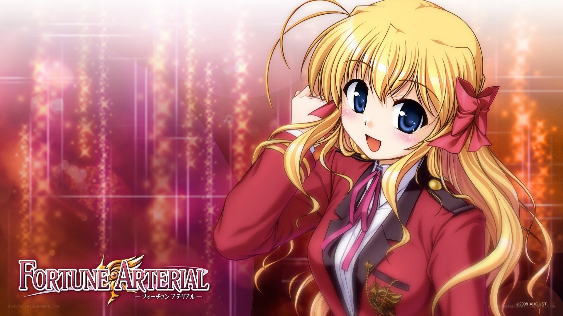 Fortune Arterial anime character