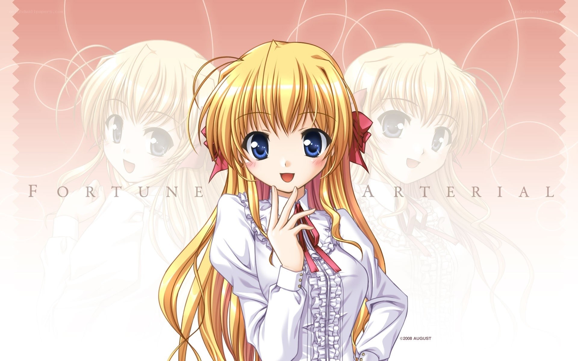 Fortune Arterial anime character