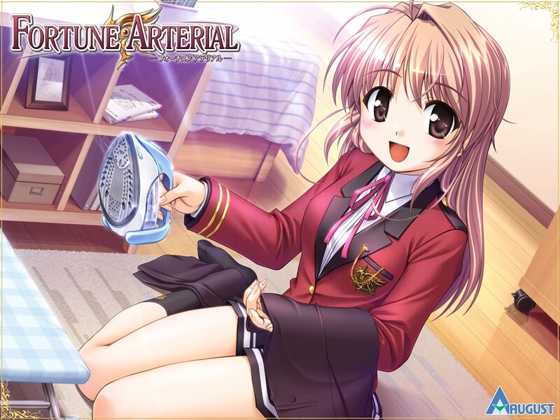 Fortune Arterial anime girl