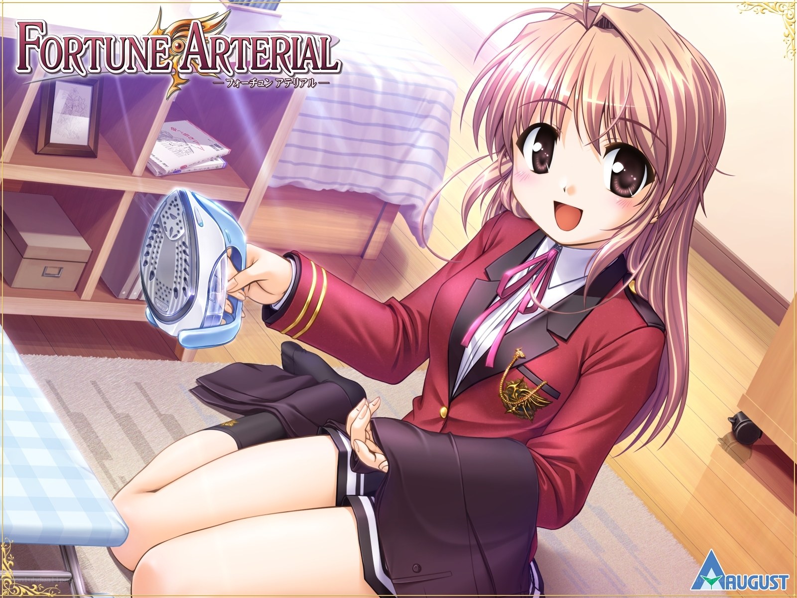 Fortune Arterial anime girl